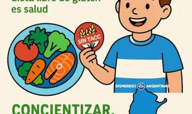 5 DE MAYO: DIA INTERNACIONAL DEL CELIACO