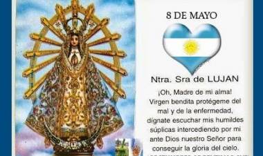 8 DE MAYO: DIA DE LA VIRGEN DE LUJAN