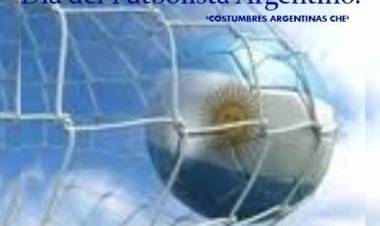 14 DE MAYO: DIA DEL FUTBOLISTA ARGENTINO
