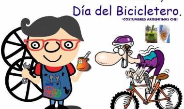 29 DE MAYO: DIA DEL BICICLETERO
