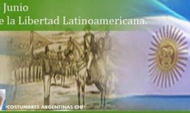 17 DE JUNIO: DIA  NACIONAL DE LA LIBERTAD LATINOAMERICANA