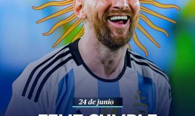 MUY FELIZ CUMPLEAÑOS LIONEL ANDRES MESSI