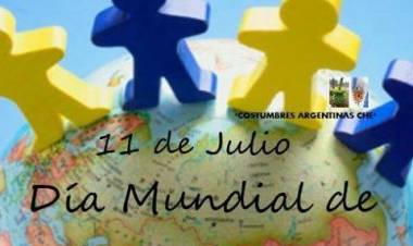 11  DE JULIO: DIA MUNDIAL DE LA POBLACION