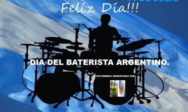 11 DE JULIO: DIA DEL BATERISTA ARGENTINO