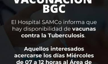HOSPITAL SAMCO: VACUNACION BCG