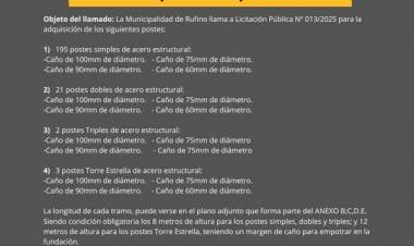 LICITACION PUBLICA N| 013/2025