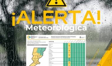 IMPORTANTE: ALERTA AMARILLA