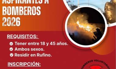 BOMBEROS VOLUNTARIOS: ASPIRANTES