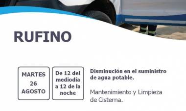 AGUAS SANTAFESINAS INFORMA: