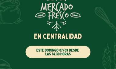 ESTE DOMINGO MERCADO FRESCO  EN CENTRALIDAD
