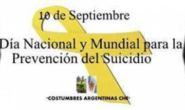 10 DE SETIEMBRE: DIA MUNDIAL PARA LA PREVENCION DEL SUICIDIO