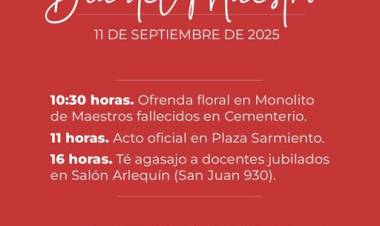 ACTOS OFICIALES DEL 11 DE SETIEMBRE