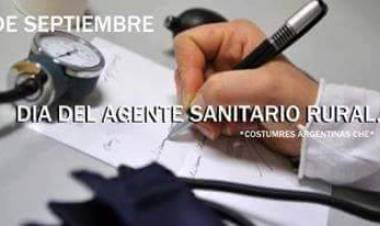 24 DE SETIEMBRE: DIA DEL AGENTE SANITARIO RURAL