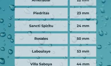 REGISTRO PLUVIAL DE LA ZONA