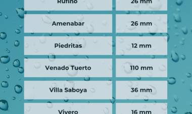 REGISTRO PLUVIOMETRICO ZONAL