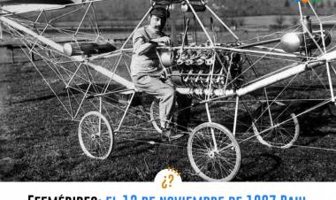 13 DE NOVIEMBRE DE 1907: SE REALIZA EL PRIMER VUELO EN HELICOPTERO