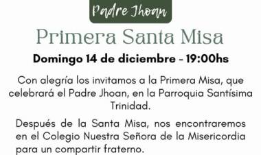 PRIMERA MISA JHOAN
