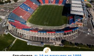 16 DE DICIEMBRE DE 1993: SE INAUGURA EL NUEVO GASOMETRO