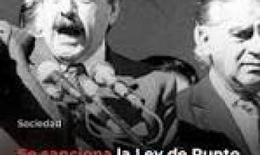 23 DE DICIEMBRE DE 1986: SE SANCIONA LA LEY DEL PUNTO FINAL
