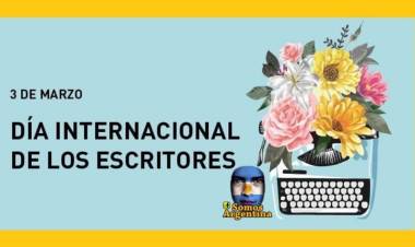 3 DE MARZO: DIA INTERNACIONAL DEL ESCRITOR