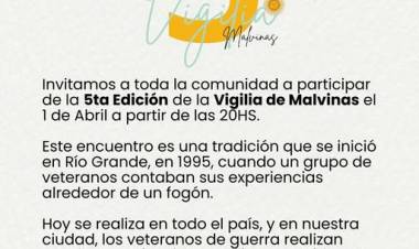 VIGILIA DE MALVINAS