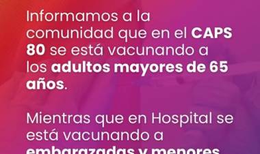 HOSPITAL SAMCO: VACUNACION