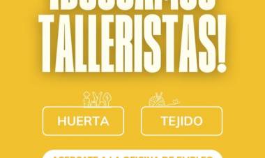 BUSCAMOS TALLERISTAS,,,!!!