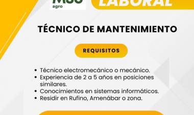 BUSQUEDA LABORAL: MSU AGRO