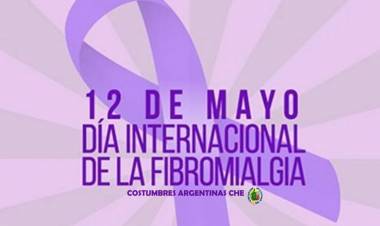 12 DE MAYO: DIA INTERNACIONAL  DE LA FIBROMIALGIA