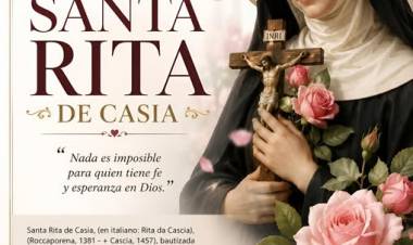 22 DE MAYO: SANTA RITA DE CASIA
