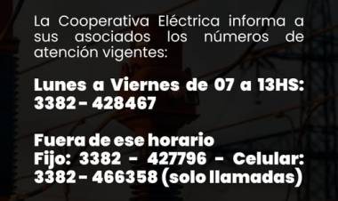 CELR: NUMEROS DE ATENCION VIGENTE