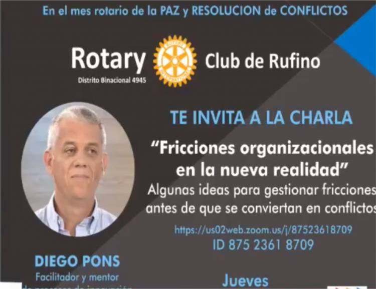 Charla en Rotary Club: Hablamos con Diego Pons