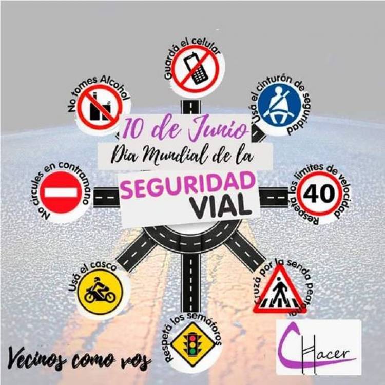 10 DE JUNIO- DIA DE LA SEGURIDAD VIAL - Fm Universal Rufino