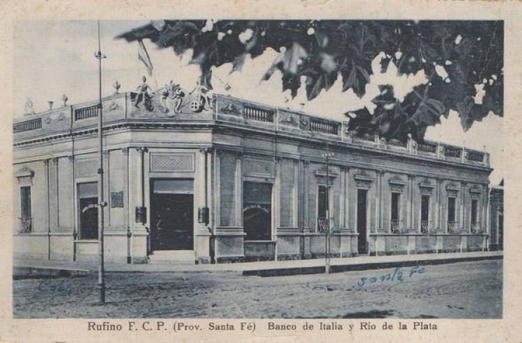 MUSEO RUFINO- BANCO DE ITALIA Y RIO DE LA PLATA