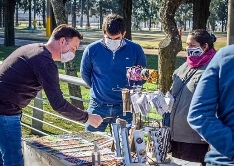 VENADO TUERTO: EL PARQUE MUNICIPAL A PLENO