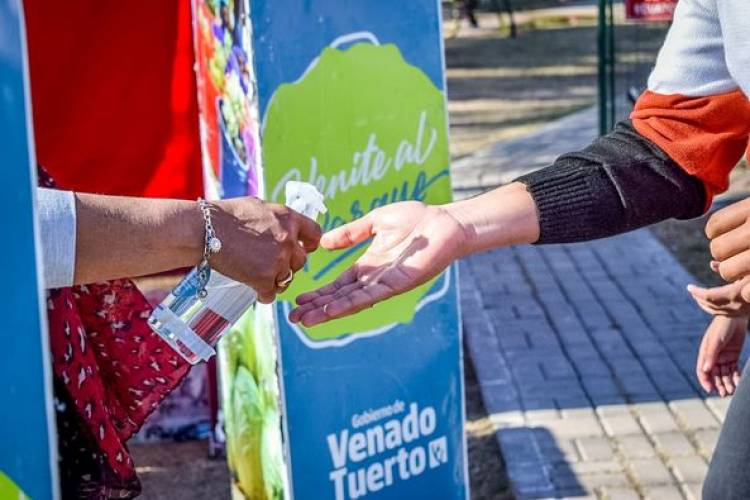 VENADO TUERTO: EL PARQUE MUNICIPAL A PLENO