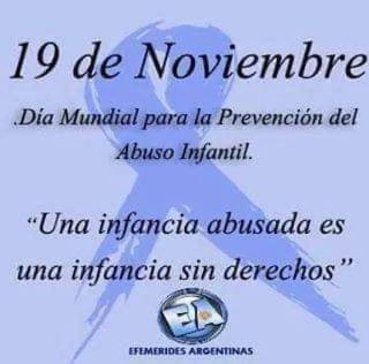 DIA MUNDIAL PARA LA PREVENCION DEL ABUSO INFANTIL