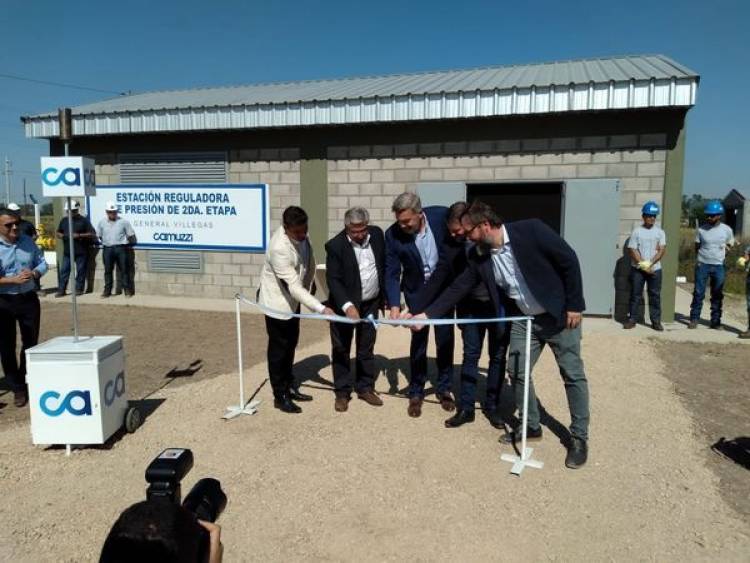 INAUGURACION DEL GASODUCTO EN VILLEGAS