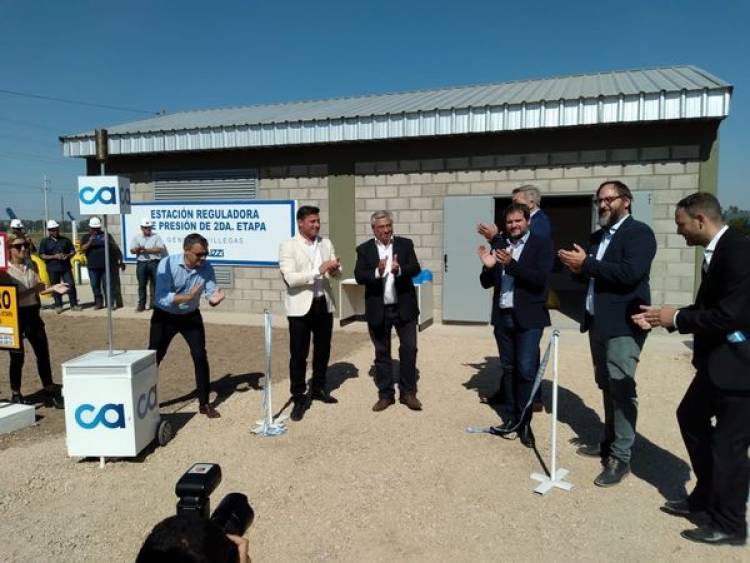 INAUGURACION DEL GASODUCTO EN VILLEGAS