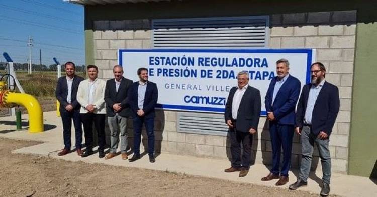 INAUGURACION DEL GASODUCTO EN VILLEGAS