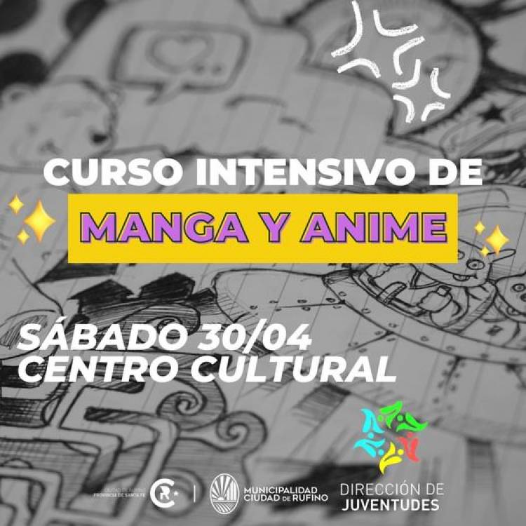 CURSO INTENSIVO DE MANGA Y ANIME