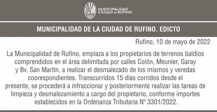 EDICTO