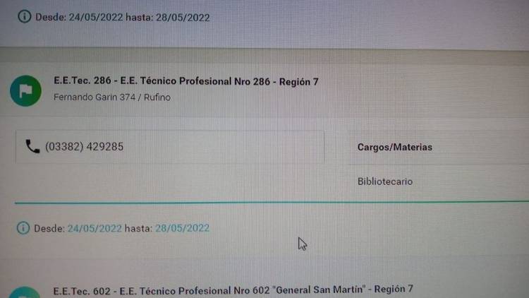 PEDIDO DE PUBLICACION- ESCUELA TECNICA N° 286