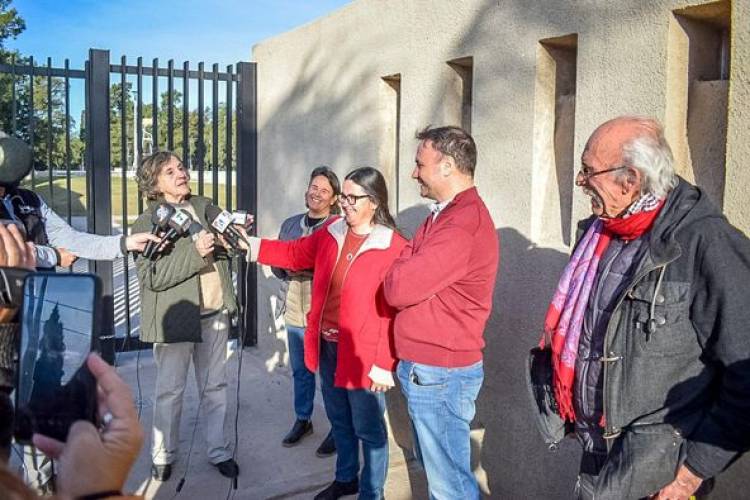 SENADOR LISANDRO ENRICO EN PARQUE MUNICIPAL RUFINO (24/5)