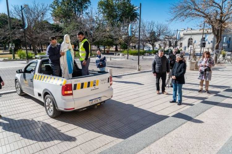 LA VIRGEN YA SE ENCUENTRA EN LA CIUDAD