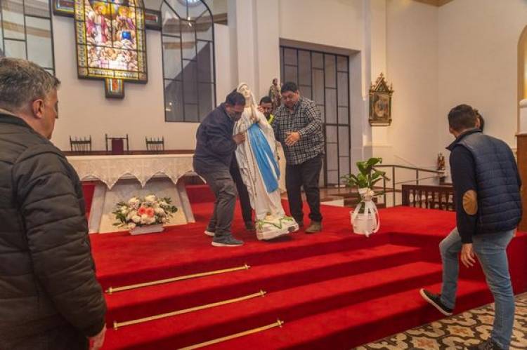 LA VIRGEN YA SE ENCUENTRA EN LA CIUDAD