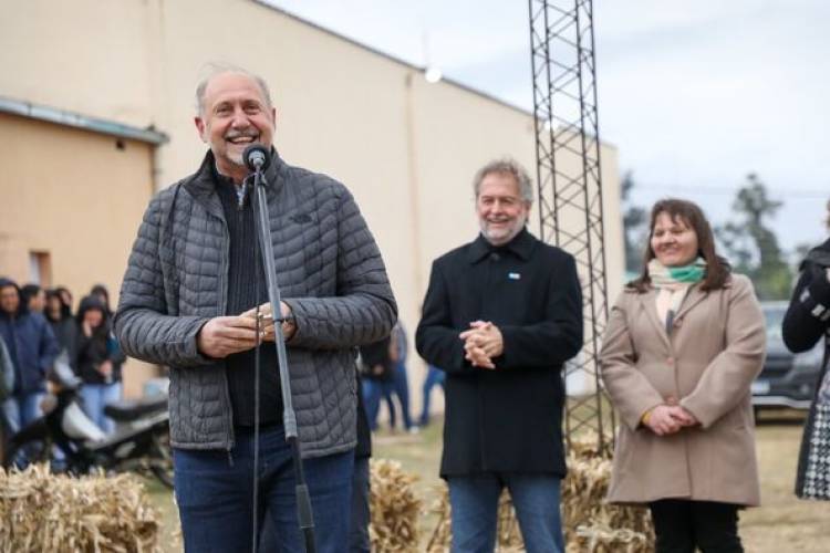 GOBERNADOR OMAR PEROTTI EN SANTA MARGARITA