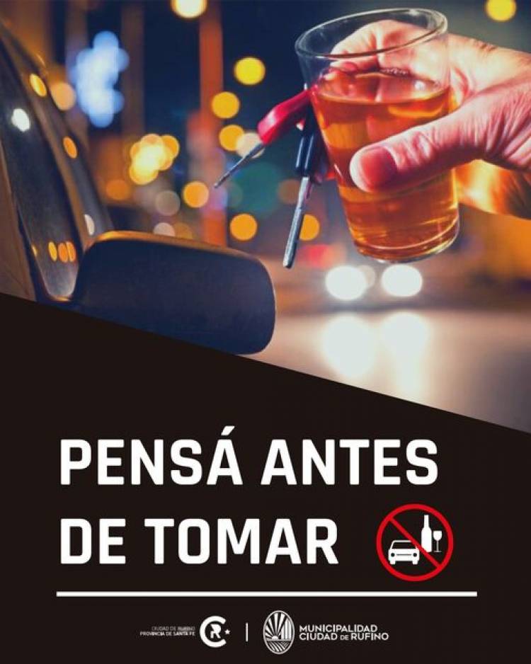 PENSA ANTES DE TOMAR...