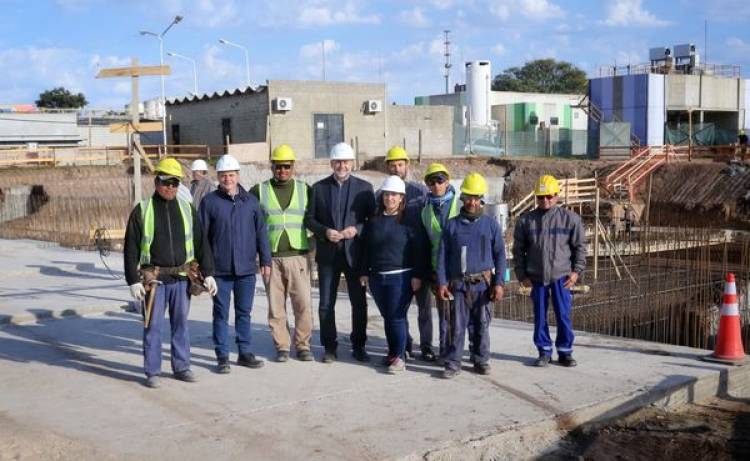 GOBERNADOR OMAR PEROTTI RECORRIO AMPLIACION DE PLANTA POTABILIZADORA DE GRANADERO BAIGORRIA