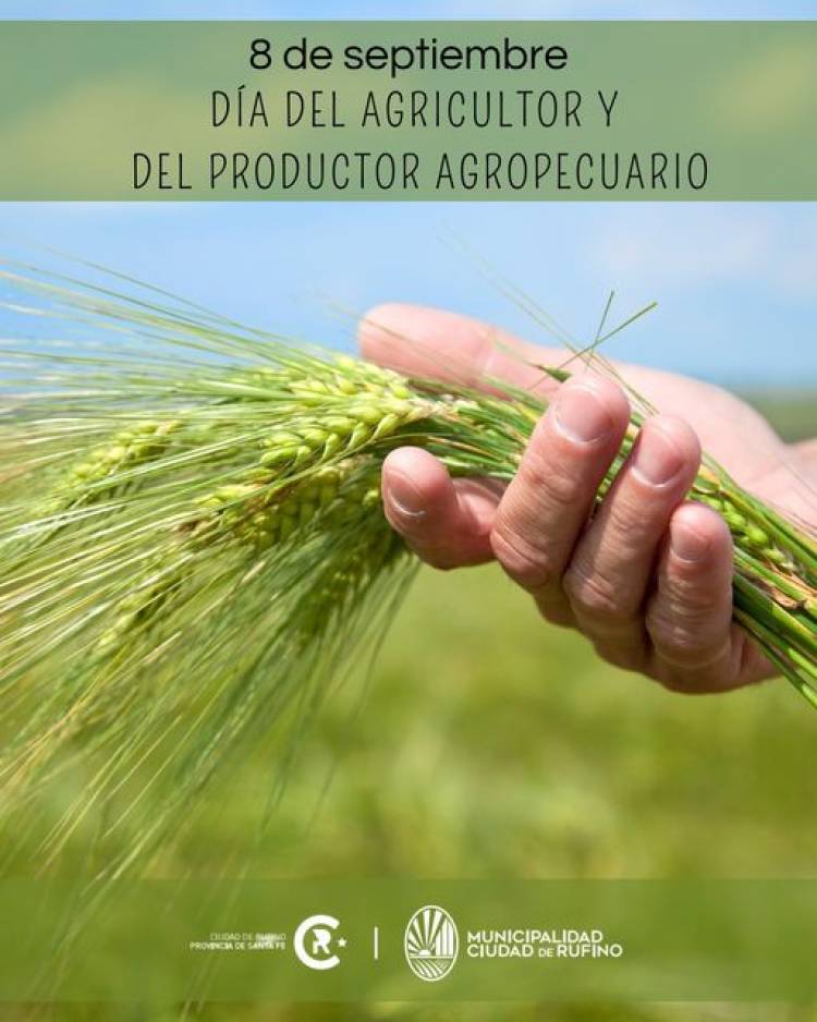 8 DE SETIEMBRE: DIA DEL AGRICULTOR Y DEL PRODUCTOR AGROPECUARIO